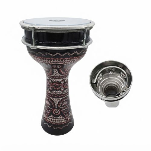 16-inch Aluminum Darbuka with Internal Jingles